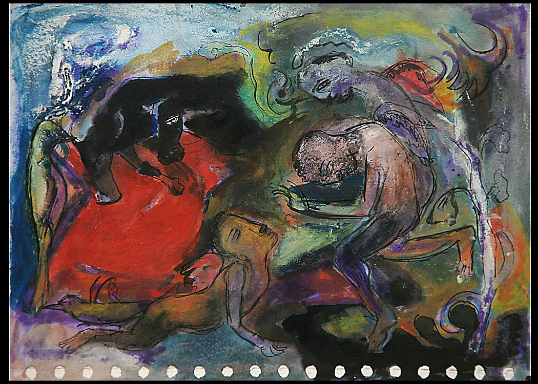 Dt101 Water Color On Paper  X  INC   Available.Jpg